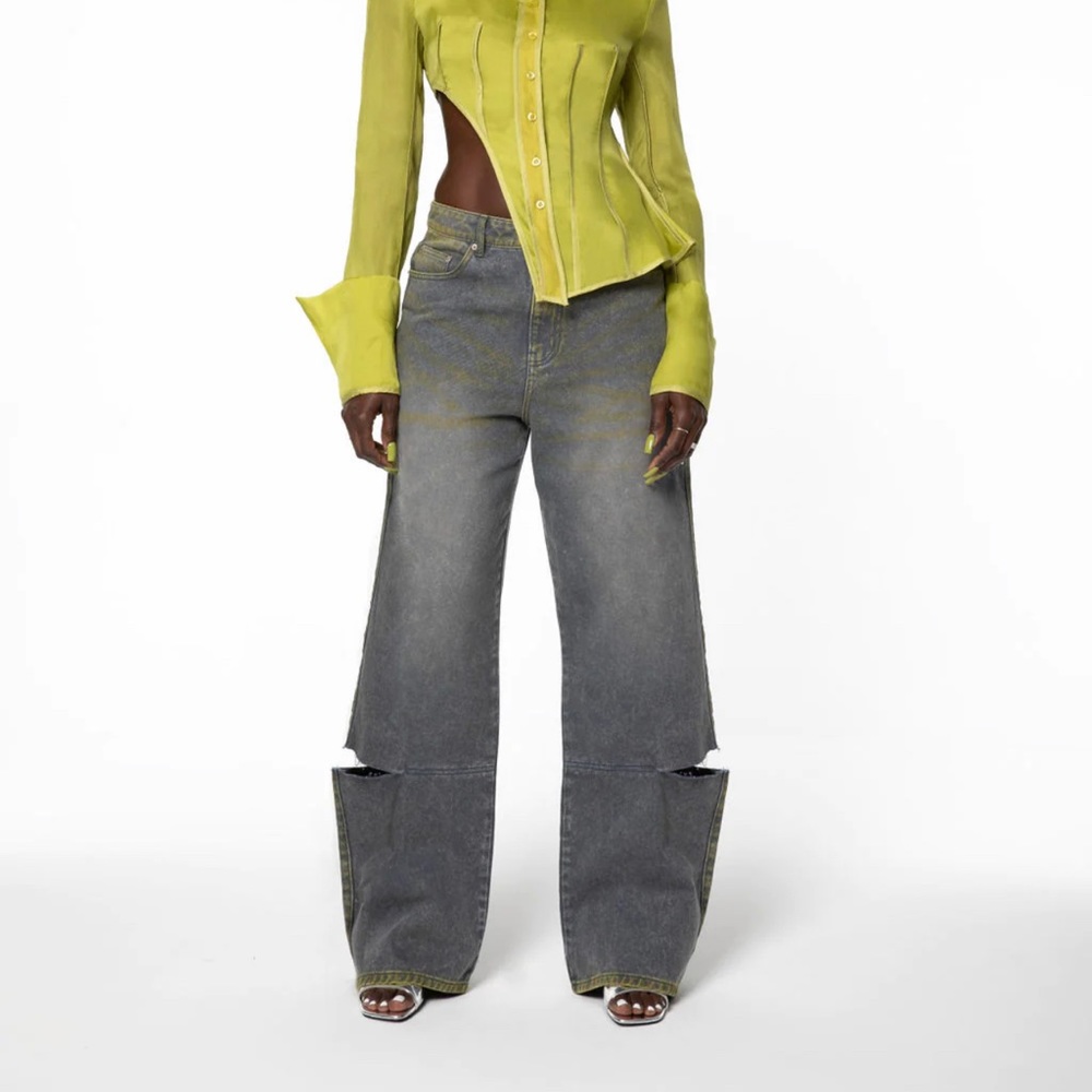 Hanifa Aster Acid Jeans